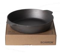 Сковорода-жаровня 240*65см чугунная, индукция, BONIRON BC240/65