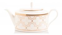 NOR4945-427 Чайник Noritake Трефолио, золотой кант 1,3 л