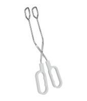 20.42.28 Щипцы для гриля хромированные с пластиковой ручкой 28см Metaltex