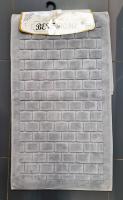 Набор ковриков для ванной из 2 предметов, 60*100/50*60см, Karven, OSMANLI, цвет серый