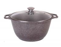 кмки22а Кастрюля 2л индукция, литой алюминий Kukmara, серия Marble Induction