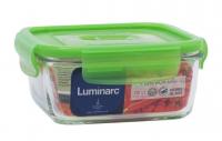 P4566 Контейнер стеклянный квадратный 760мл LUMINARC, серия PUREBOX ACTIVE NEON MIX 