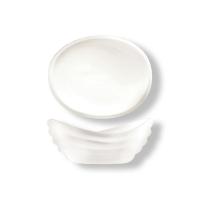 81200040 Салатник овальный 23*18,5см, PL Proff Cuisine, декор Organic, фарфор