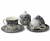 93-0404 Чайный сервиз на 4 персоны 11 предметов, Claytan, декор ROME GREY 93-0404 Чайный сервиз на 4 персоны 11 предметов, Claytan, декор ROME GREY
