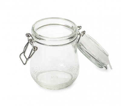 JAR050 Банка 0,5л с бугельным замком  ATTRIBUTE, стекло