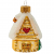 ФУ-520/1 Елочная игрушка 8 см, декор "Уютный домик" золотой, в подарочной упаковке ФУ-520/1 Елочная игрушка 8 см, декор "Уютный домик" золотой, в подарочной упаковке