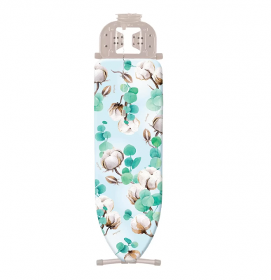 Доска гладильная 123,5*46*91см, Nika, серия Haushalt cotton flowers, HP1/CF