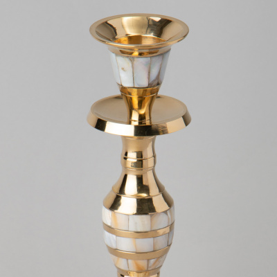 733-192 Подсвечник 22см, Lefard, латунь, Индия