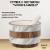 HS10-10277-1556A Ступка с пестиком 15см, Home & Style, серия "Wood&Marble" HS10-10277-1556A Ступка с пестиком 15см, Home & Style, серия "Wood&Marble"