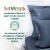 Простыня на резинке-180*200*30см SilvaSilk 3057 Ocean