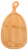 ABX172 Доска разделочная деревянная 39*18*1,5см, BAMBOO CURVE, бамбуковая