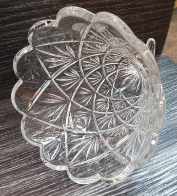 990/87101/0/33540/220-109 Доза 22см хрусталь, Crystal BOHEMIA, декор "Рог изобилия" 