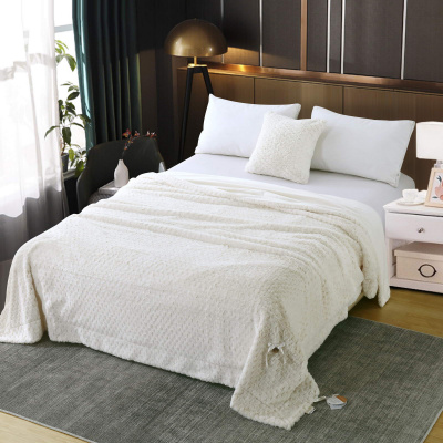 Покрывало 160х220см Sofi De MarkO, Аврил, цвет молоко